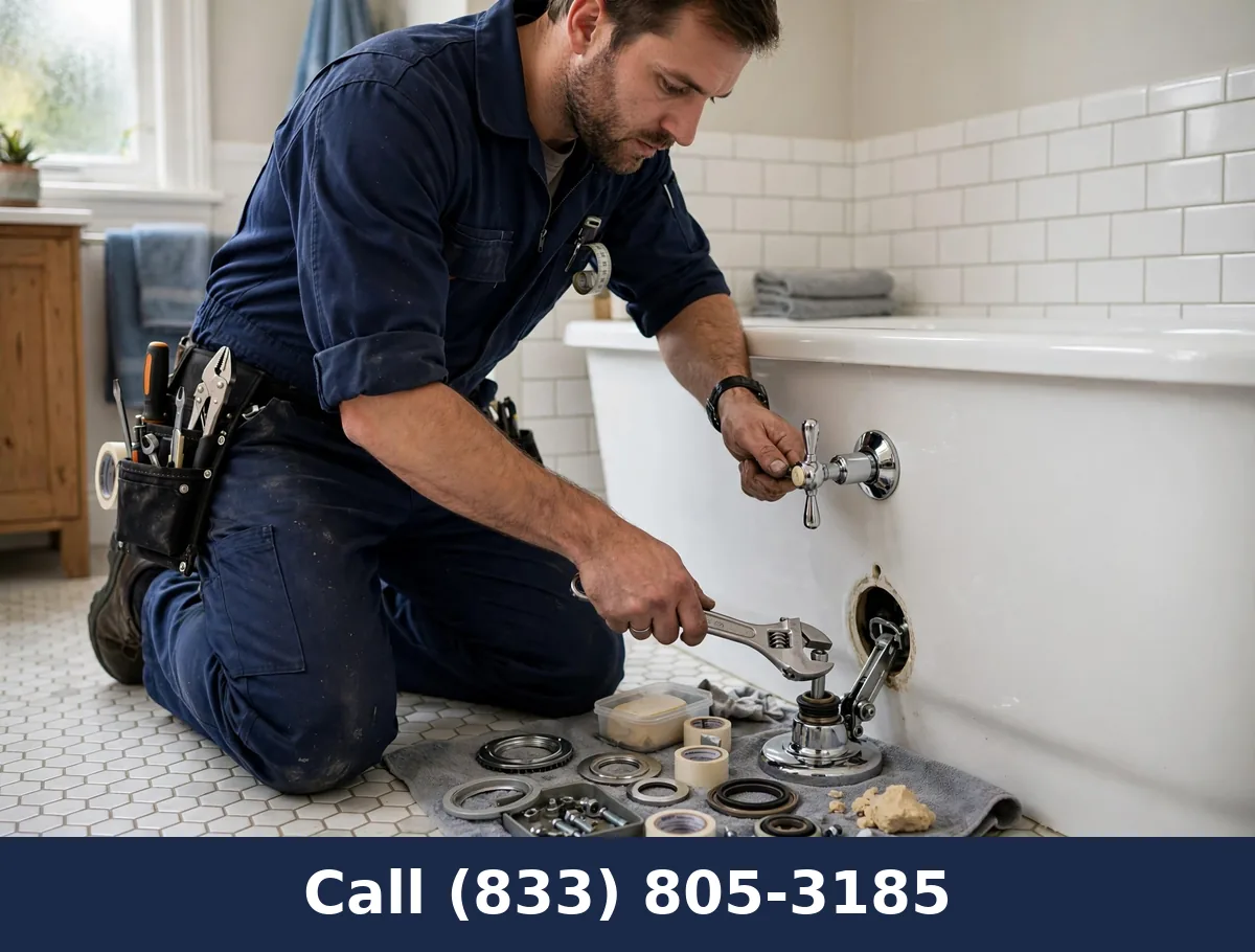 Bathtub Drain Repair by Plumbing Services Usa