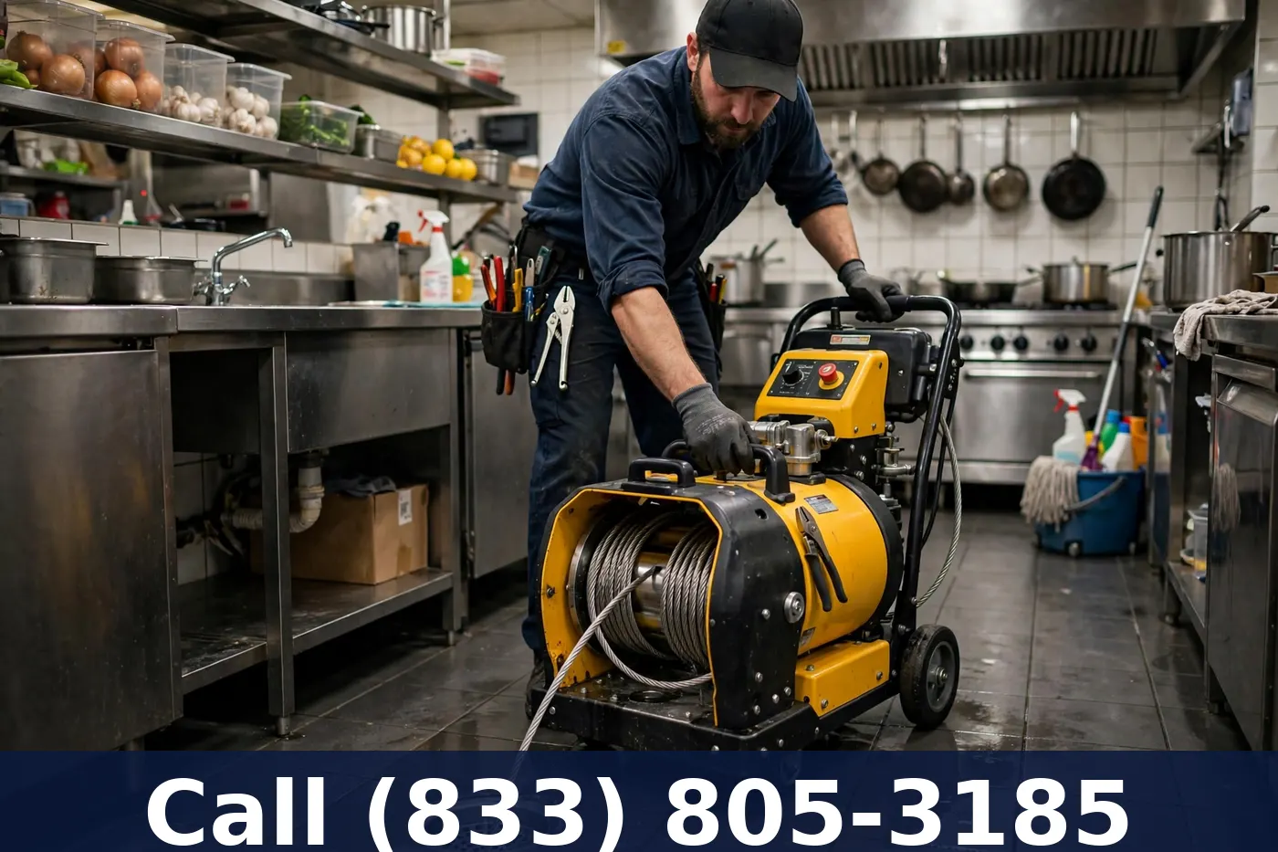 Commercial Drain Cleaning by Plumbing Services Usa