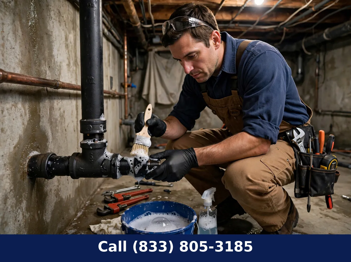 Gas Line Repair by Plumbing Services Usa
