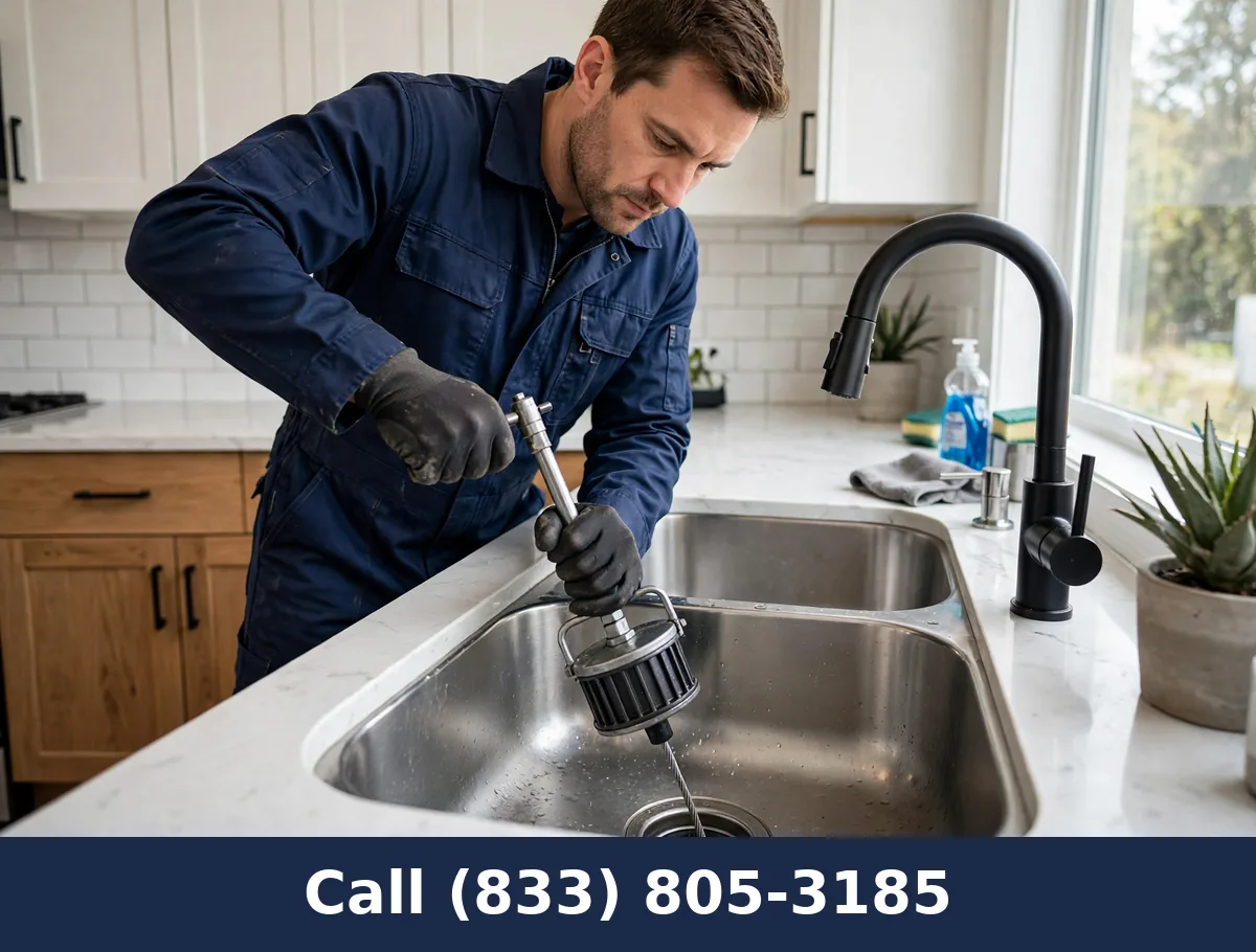 Kitchen Drain Cleaning by Plumbing Services Usa