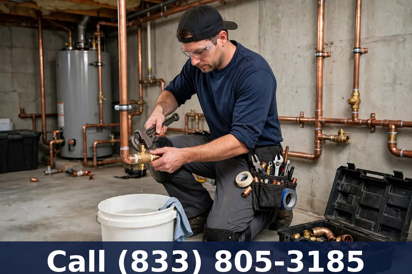 Main Water Shutoff Valve Replacement by Plumbing Services Usa