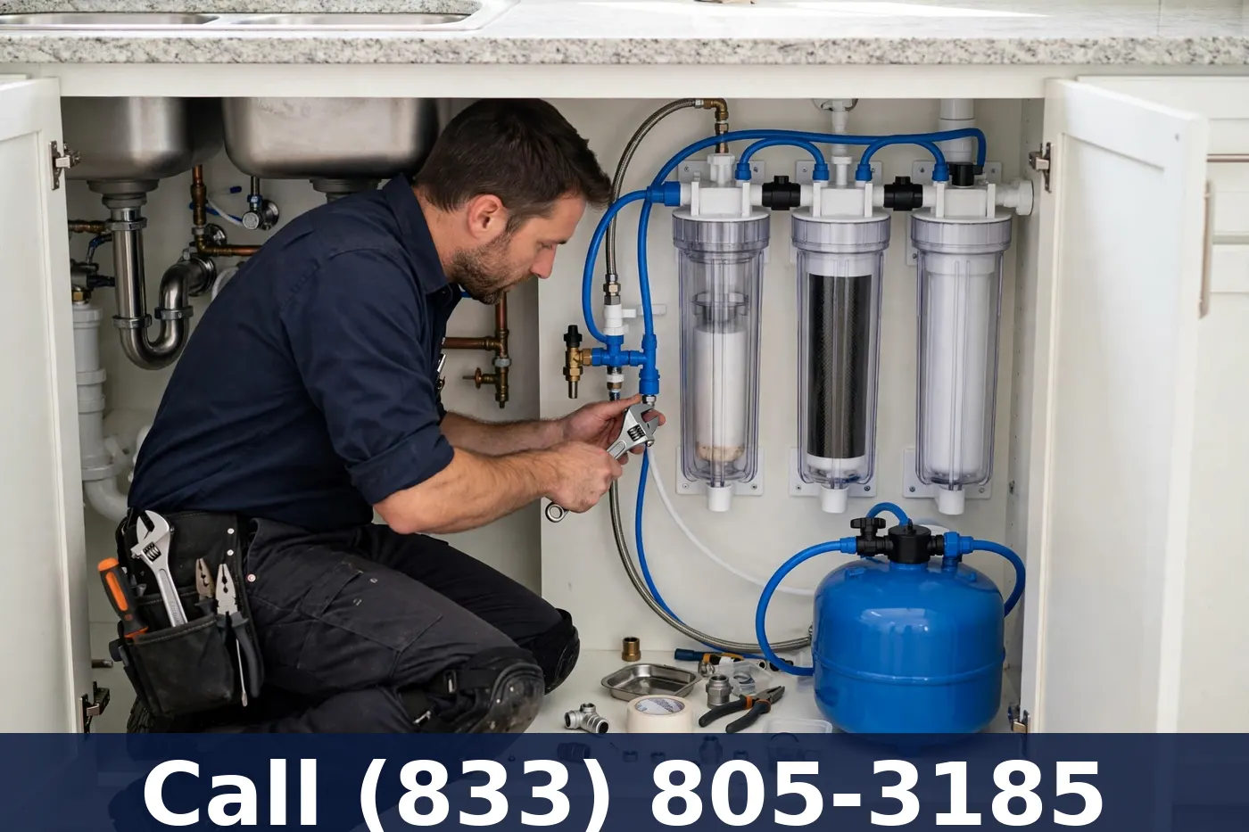 Reverse Osmosis System Installation by Plumbing Services Usa