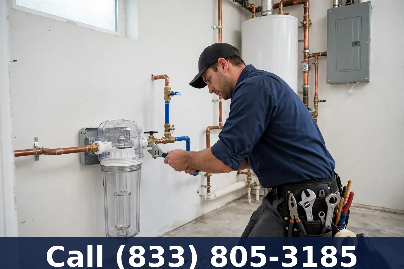 Sediment Filter Installation by Plumbing Services Usa