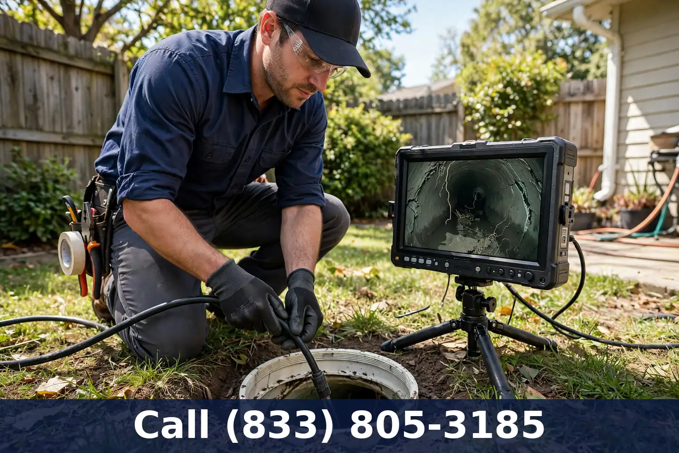 Sewer Camera Inspection by Plumbing Services Usa