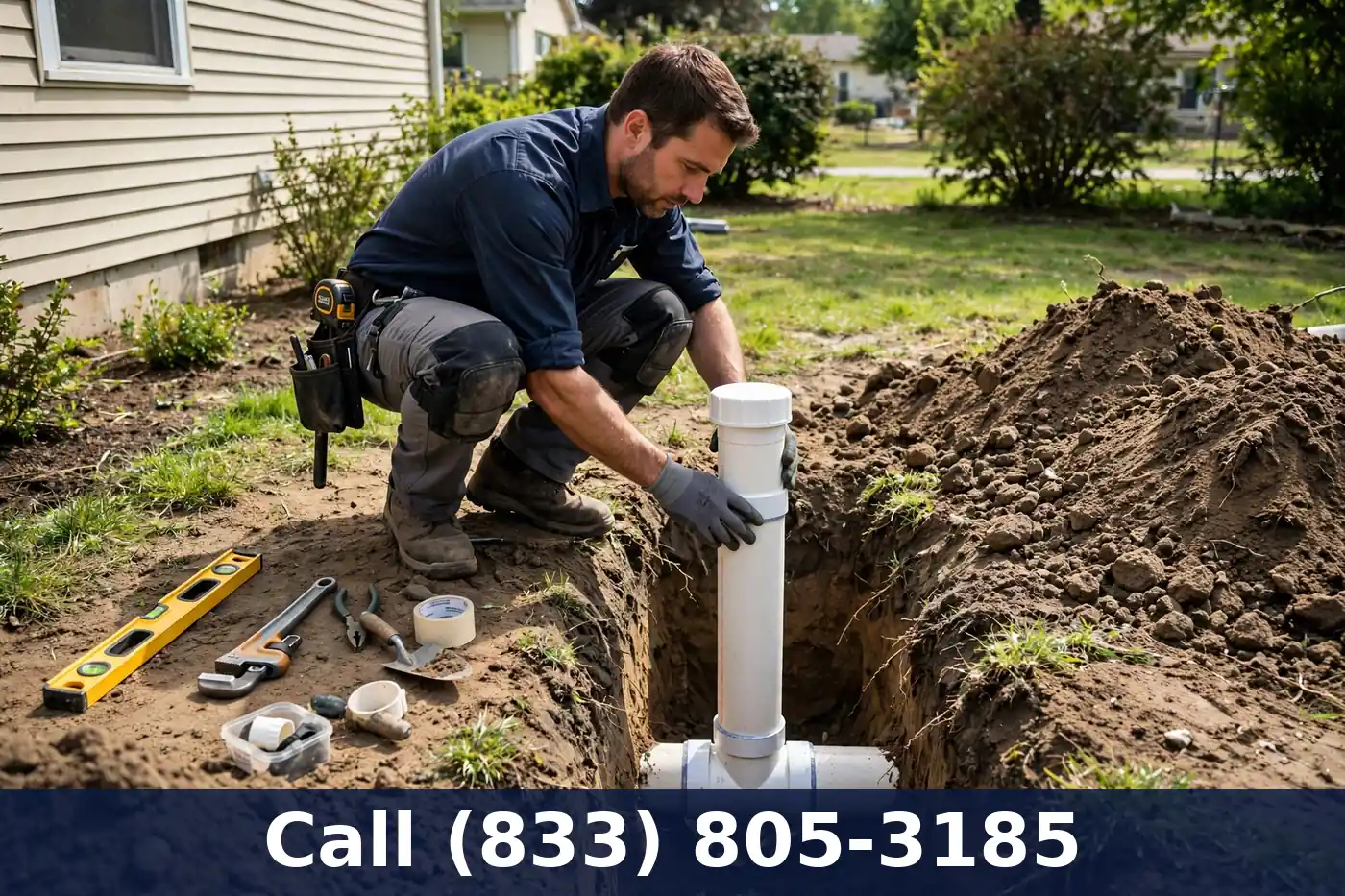 Sewer Cleanout Installation by Plumbing Services Usa