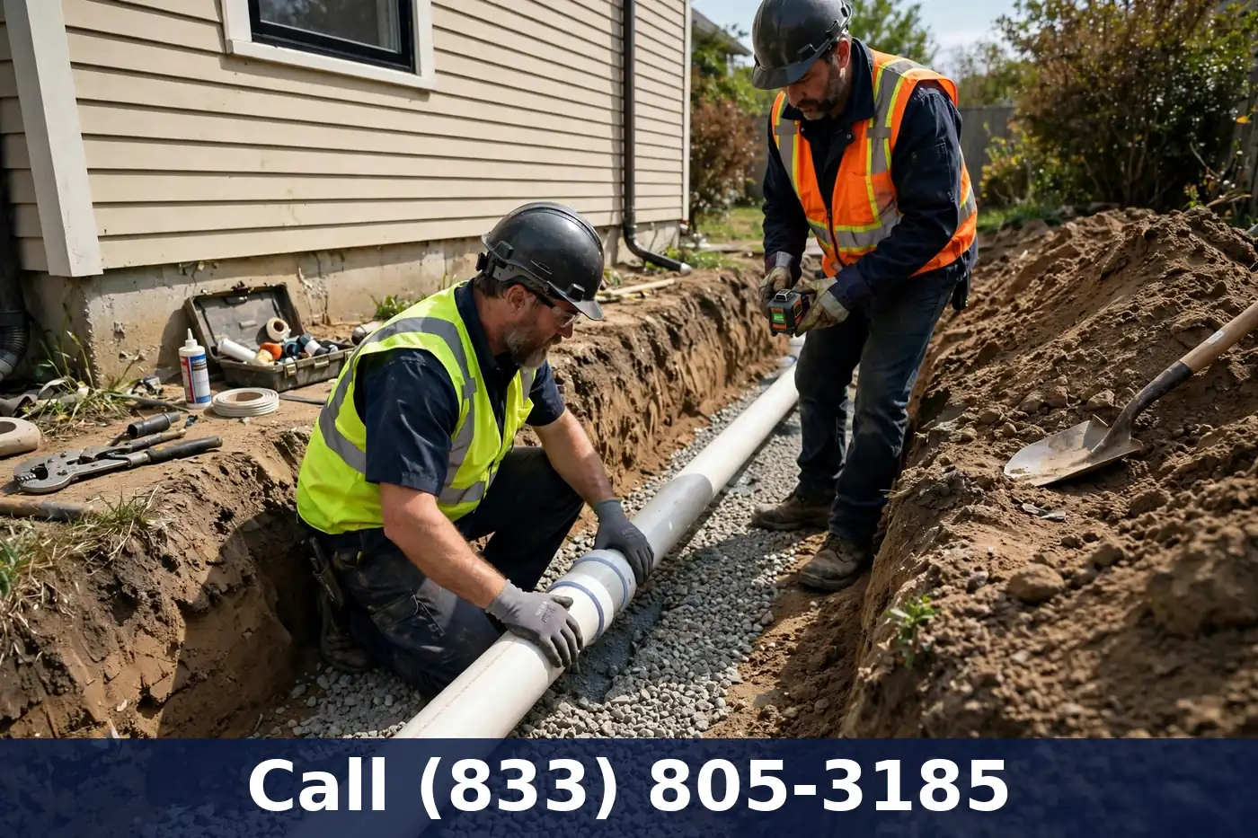 Sewer Line Replacement by Plumbing Services Usa