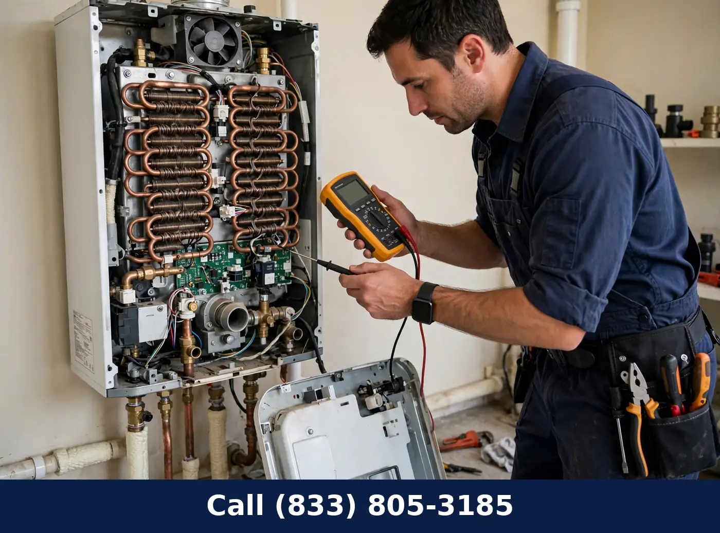 Tankless Water Heater Repair by Plumbing Services Usa