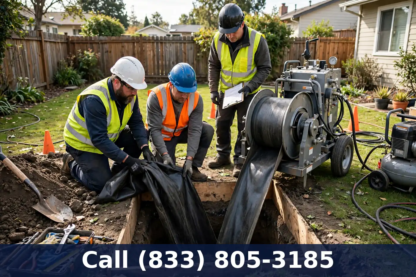 Trenchless Sewer Repair by Plumbing Services Usa