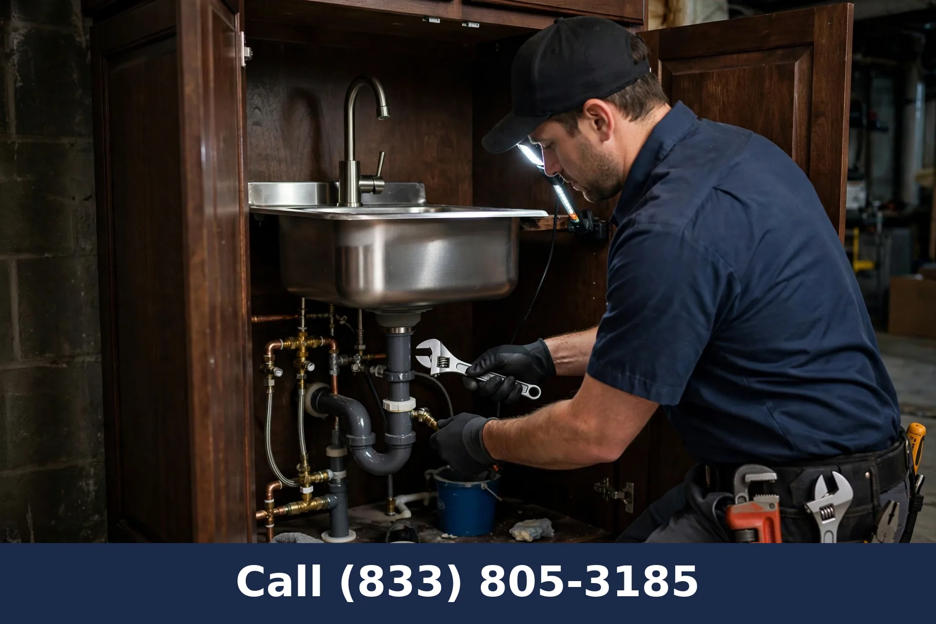 Wet Bar Plumbing Installation by Plumbing Services Usa